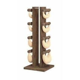 Swing Weights and Tower Walnut - Tan leather (Black Leather also available - Please call 01752 601400)
