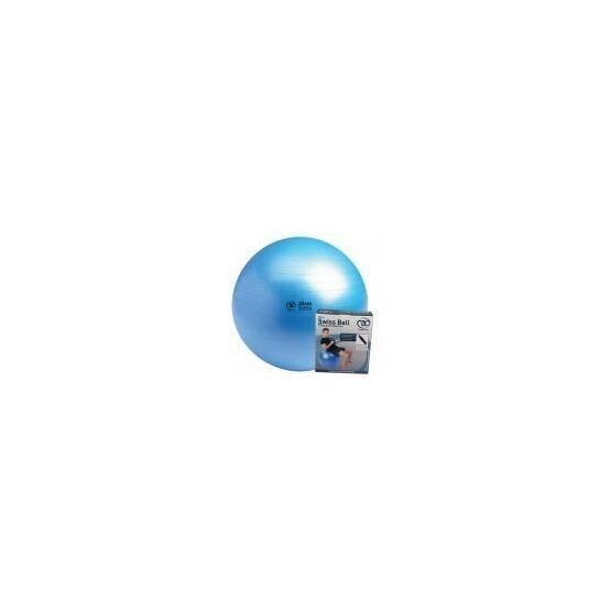 300kg - 65cm Swiss Ball, Pump & DVD