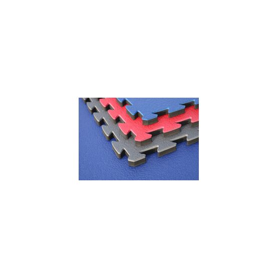 Solid Rubber Interlocking Mats (1metre square, 20mm thick) Commercial Quality - Black only