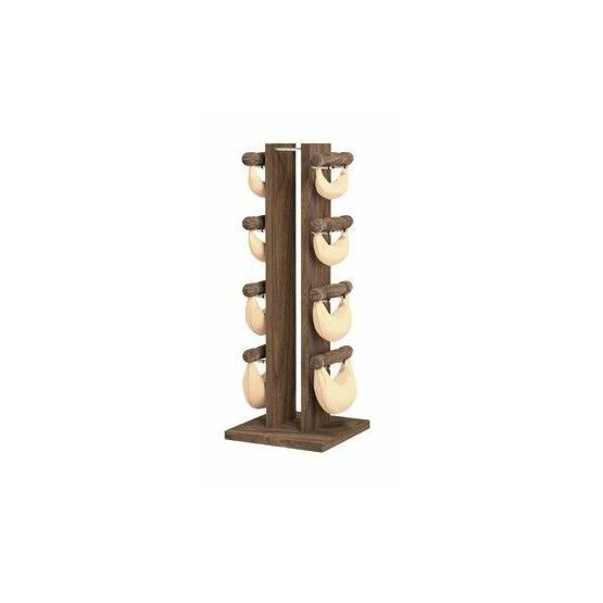 Swing Weights and Tower Walnut - Tan leather (Black Leather also available - Please call 01752 601400)