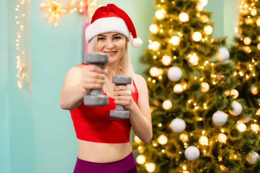 how to keep a healthy routine during Christmas