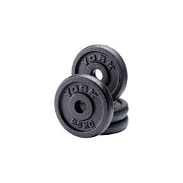 1.25kg Cast Iron Weights - Comes as a box of 8