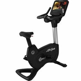 Lifefitness Platinum Series Upright Cycle with Discover SE3 HD console (Arctic Silver) - Please call 01752 601400 to order